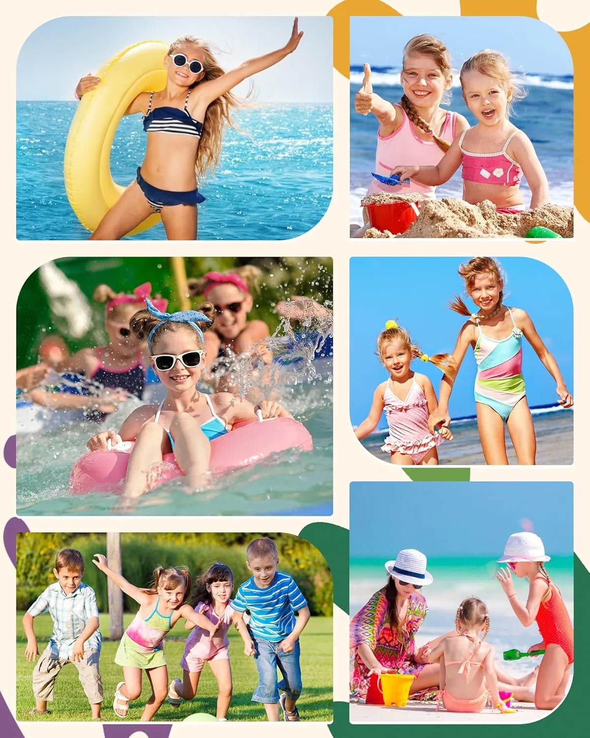 Angel season Girls Girls Tankini Swimsuit Two Piece Tankinis for Tween Bathing Suit Juniors Modest Swimwear with UPF 50 