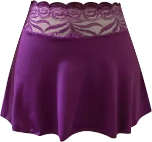 babydoll lingerie for women Mini Pleated Skirts for Women Mini Plaid Skirt Short Skirts a Line Skater Skirt for Lingerie Schoolgirl corset lingerie, Large, Zmc-purple