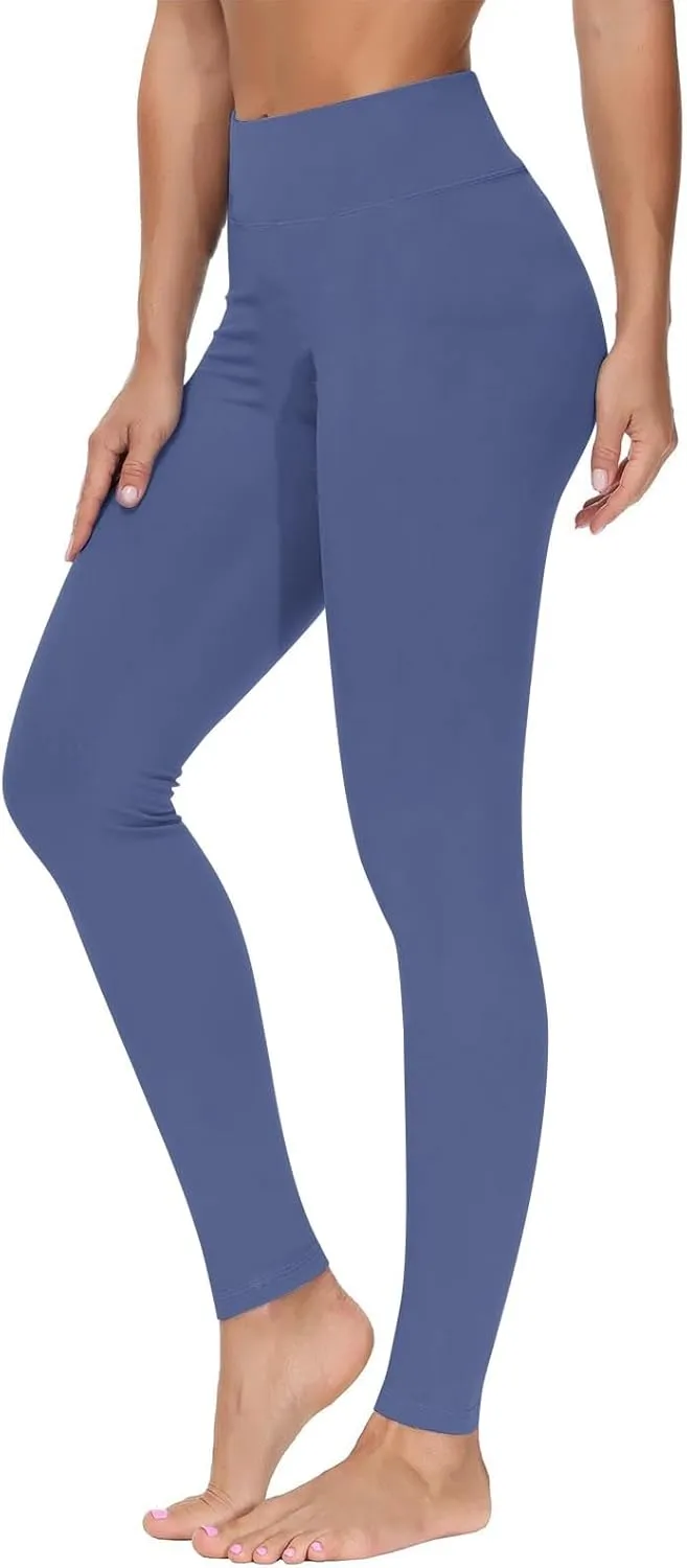 DASAYO Yoga Pants Women High Waist Tummy Control Full Length Comfy Soft Workout Leggings Stretchy Fitness Gym Activewear