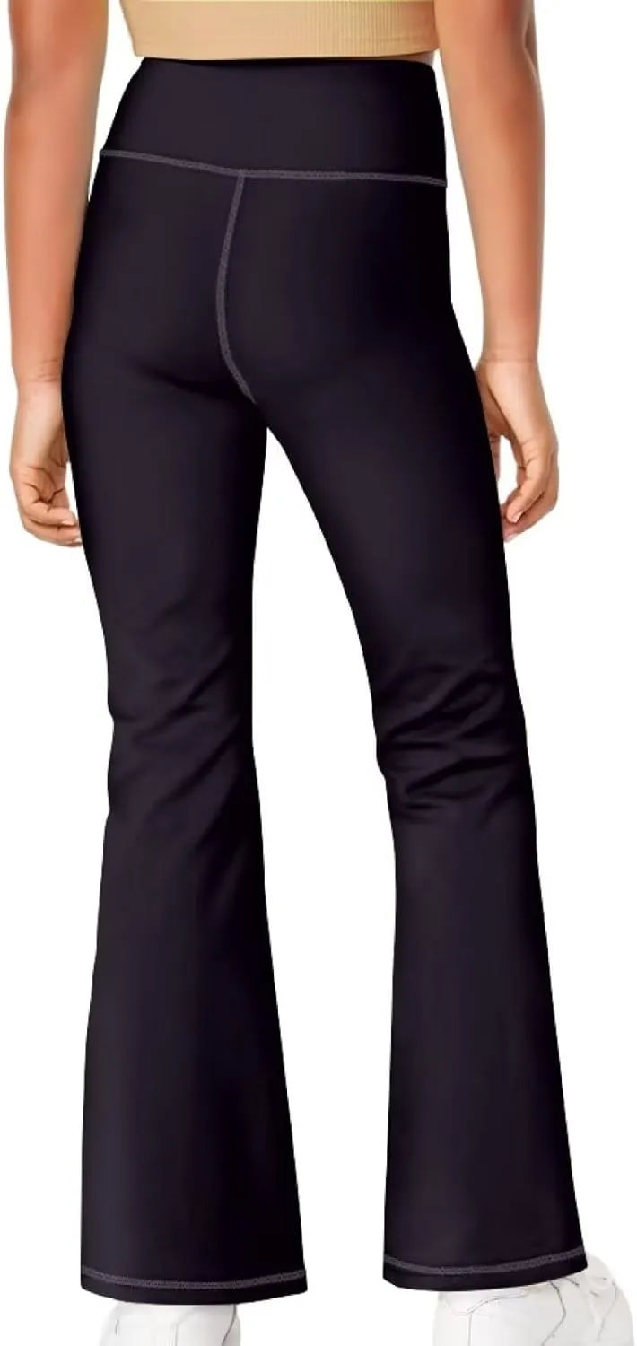 DISNIMO Girls' Flare Leggings High Waisted Bootcut Yoga Pants Kids Bell Bottoms Leggings Full Length
