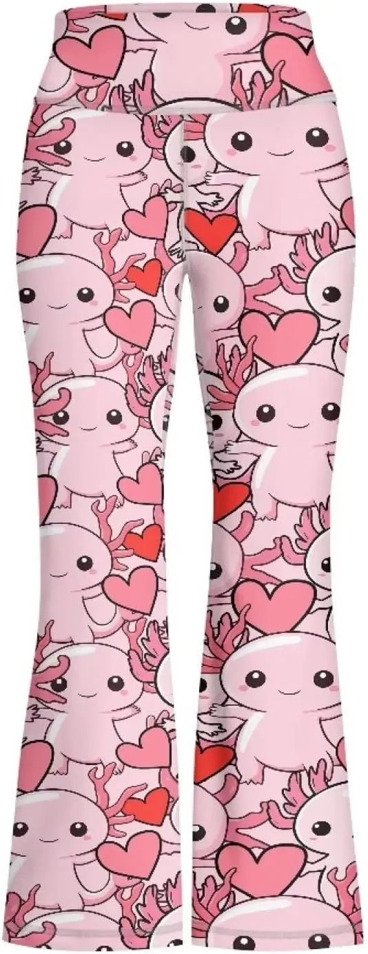 Girl's Flare Leggings High Waisted Bootcut Yoga Pants Kids Dance Bell Bottoms Pants Stretchy Sweatpants