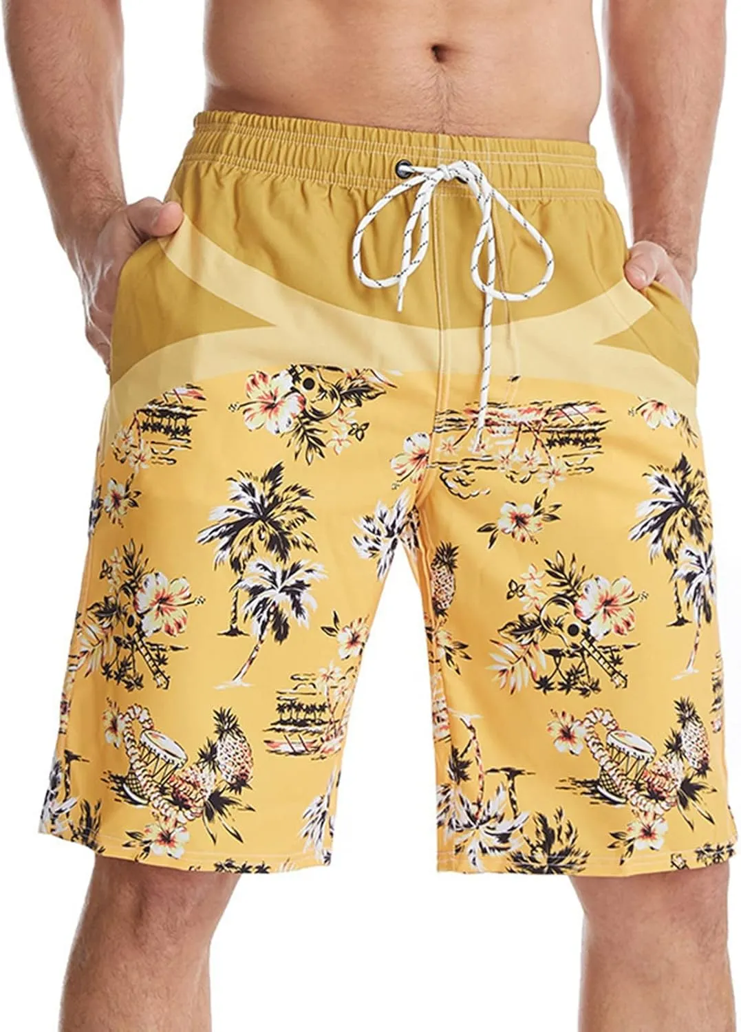 LCMTWX Swim Trunks Men Leisure Fun Summer Plus Size Sports Dinosaur 3D Print Men's Pants Swimming Shorts for Men Men Swim