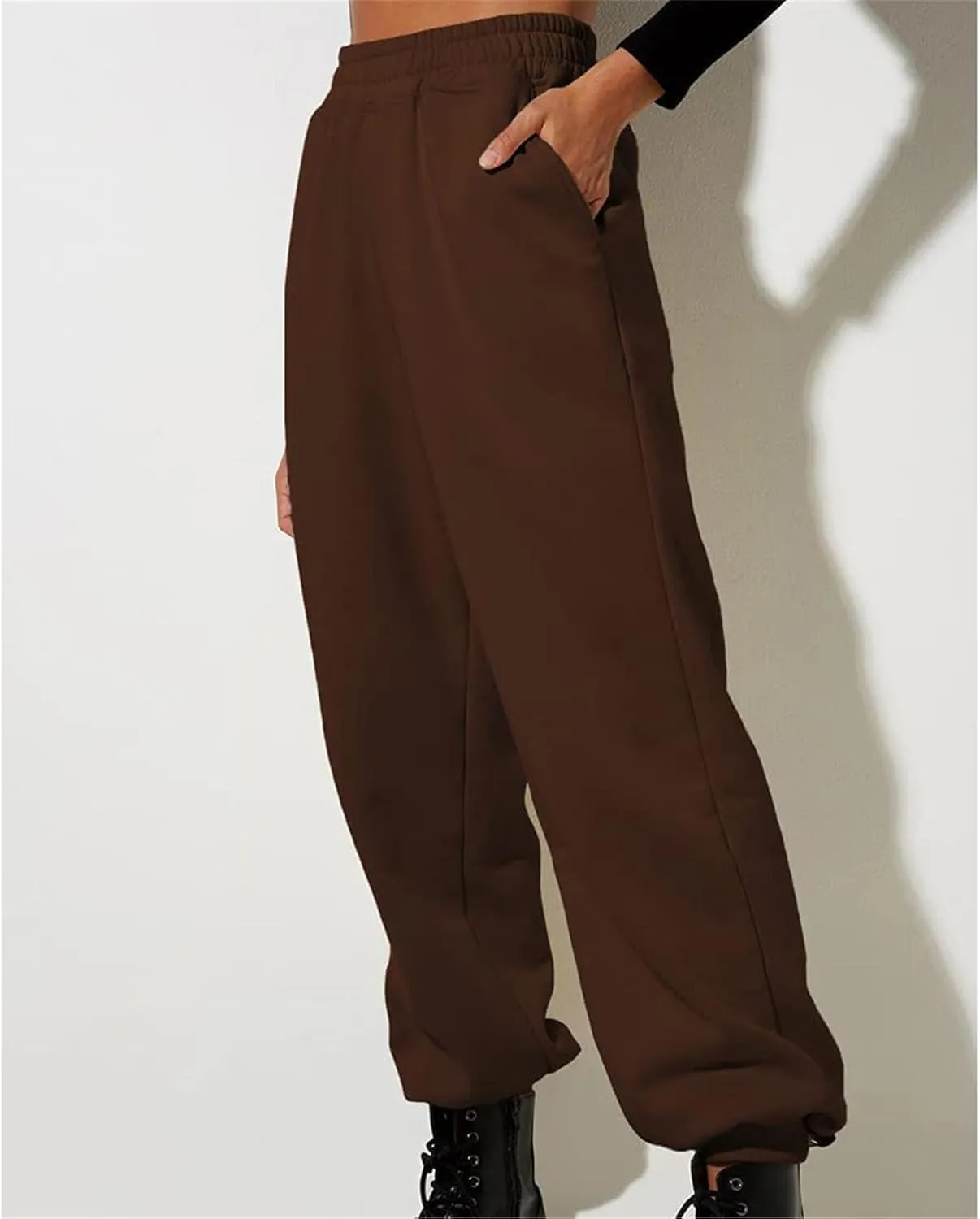 LCMTWX Womens Jogger Pants Soft Sports Cotton Pants Yoga Dance Womens Plus Size Pants Activewear Pants for Women Loose Fit