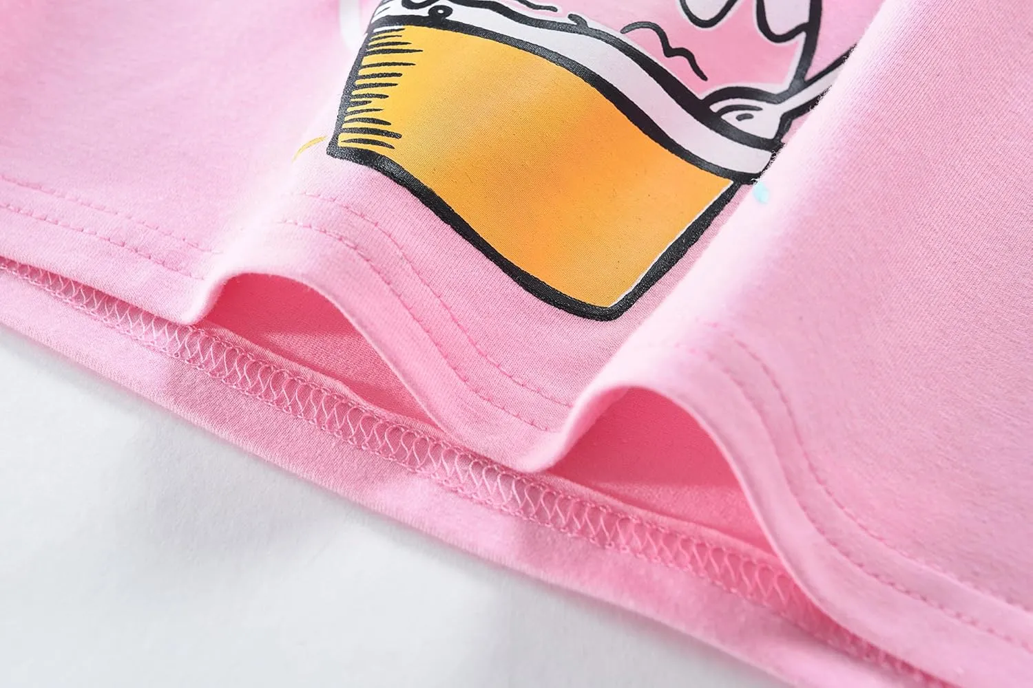 Little Hand Toddler Girls Pajamas 4 Pieces Pjs Sleepwear Summer Children Jammies Cotton Short Sets for 2-7T