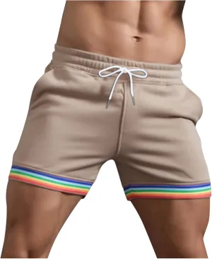 Men's Athletic Shorts Quick Dry Loose-Fit Lightweight Activewear Drawstring Running Workout Gym Shorts with Pockets