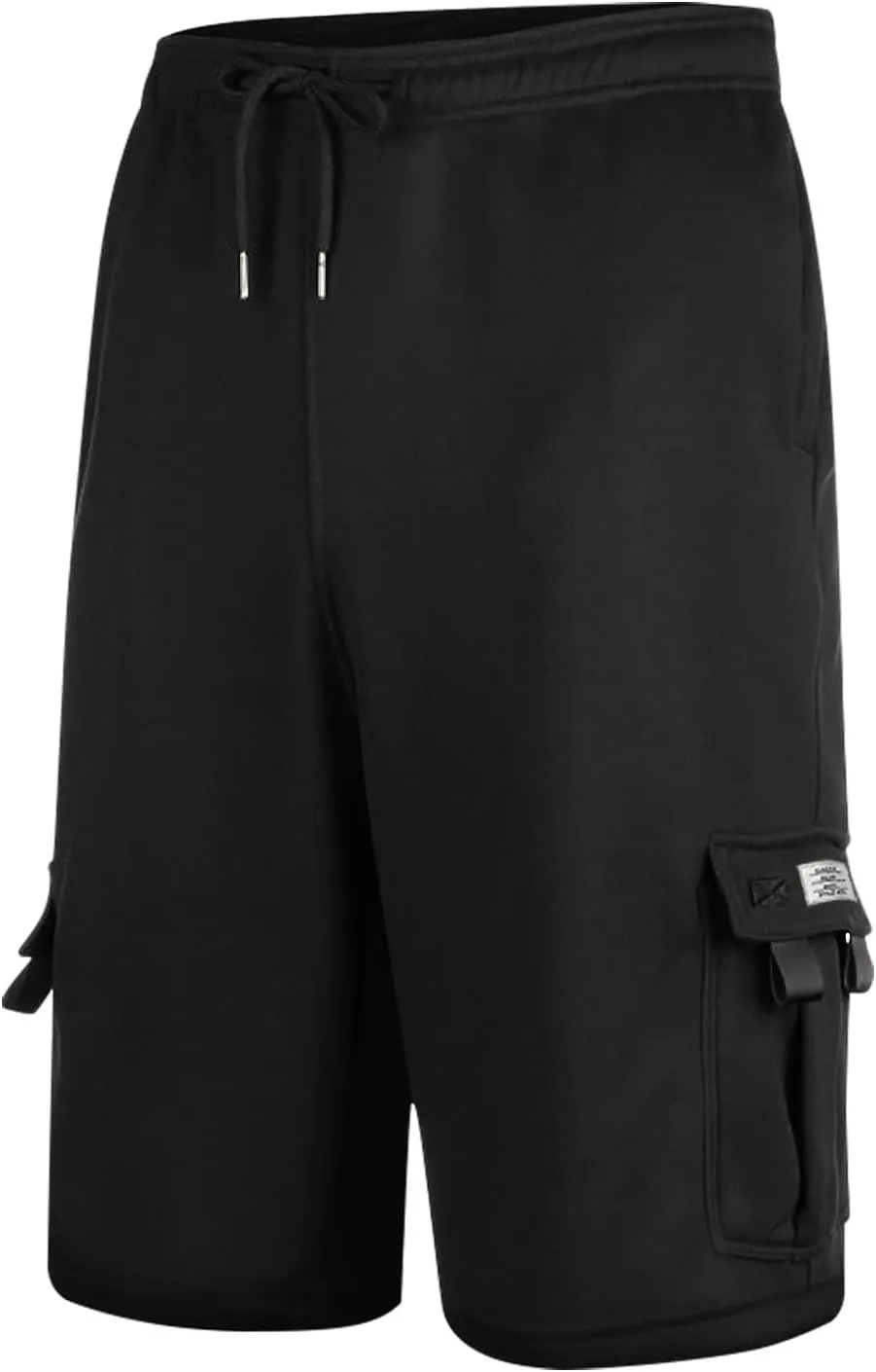 Men's Cargo Shorts Athletic Workout Gym Shorts Quick Dry Lightweight Drawstring Running Activewear with Pockets