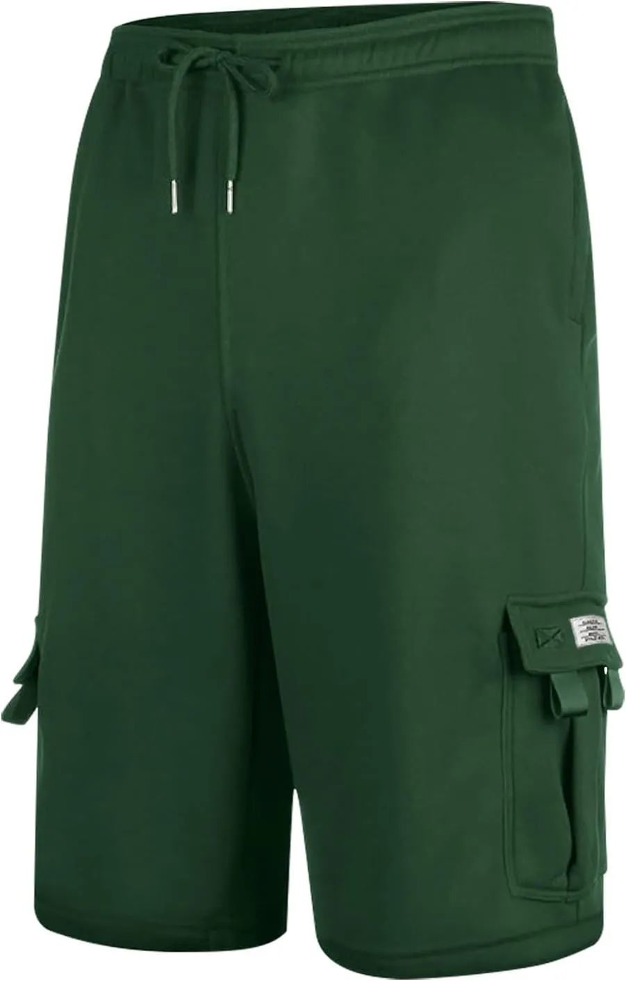Men's Cargo Shorts Athletic Workout Gym Shorts Quick Dry Lightweight Drawstring Running Activewear with Pockets