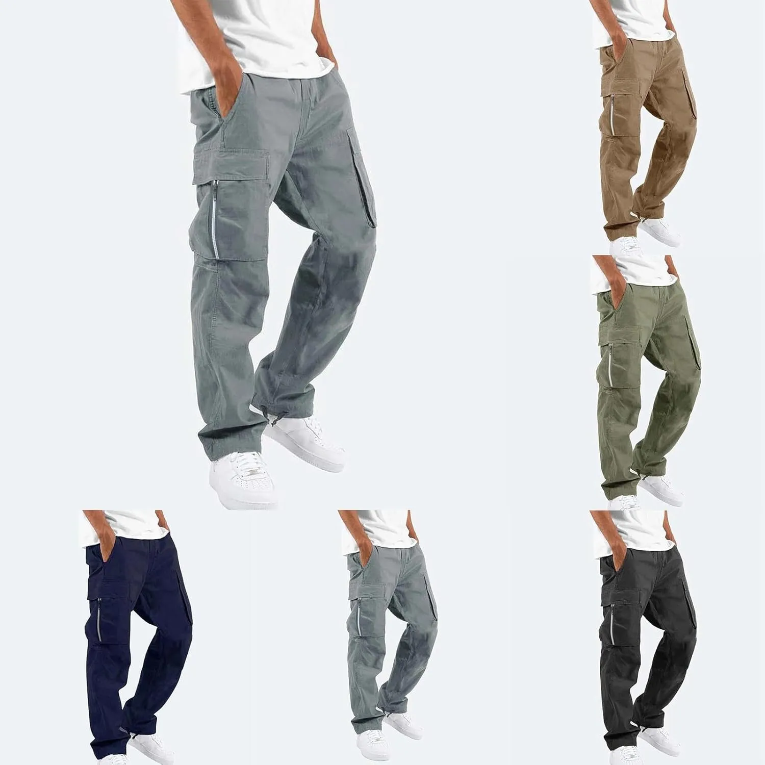 Mens Sweatpants with Pockets Big and Tall Sweatpants for Men Casual Long Trousers Men's Club Sweatpants Stretch Elastic