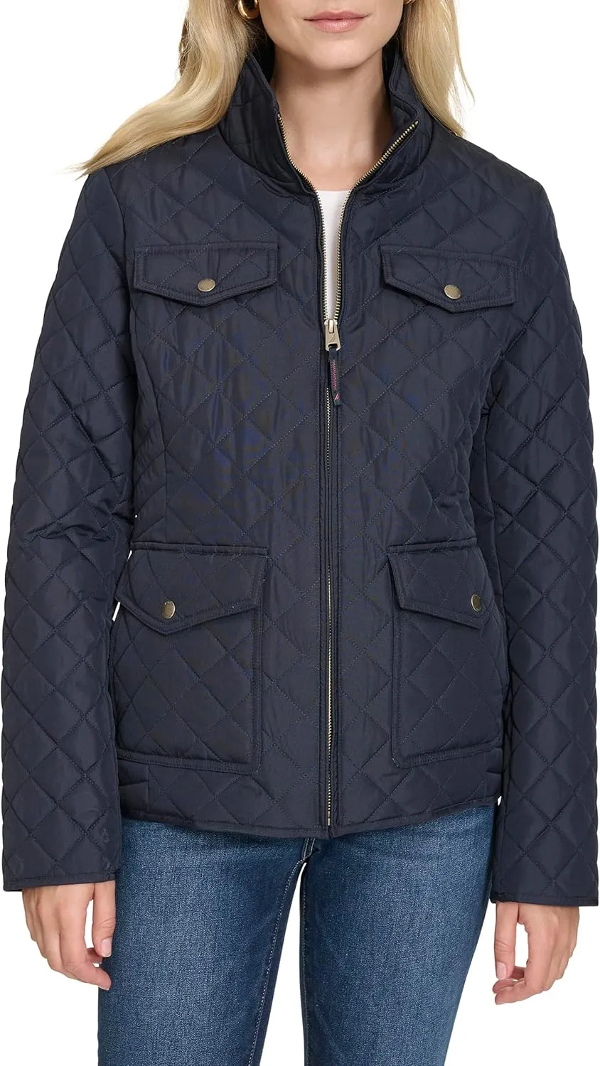 Nautica Women's Barn Outerwear Quilted Jacket
