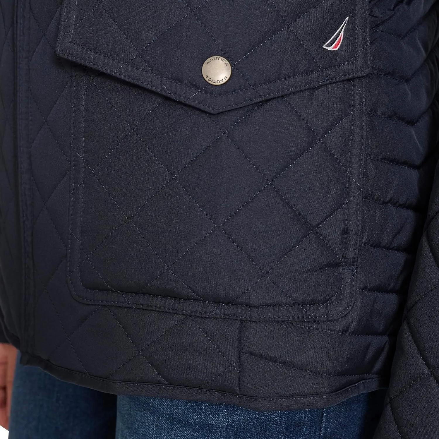 Nautica Women's Barn Outerwear Quilted Jacket