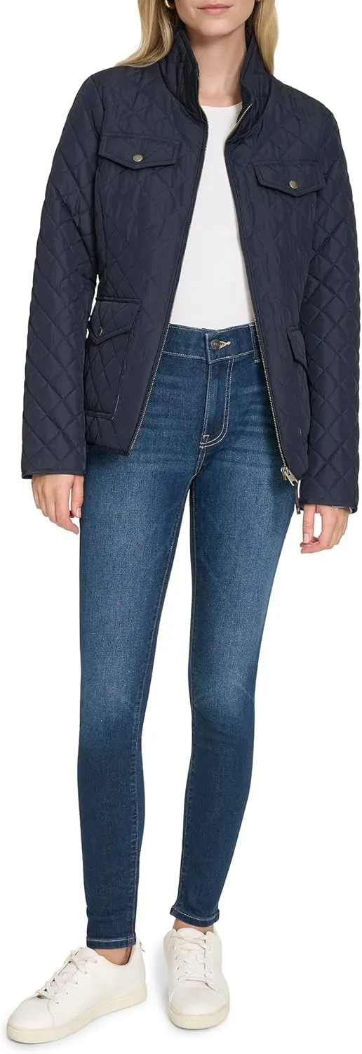 Nautica Women's Barn Outerwear Quilted Jacket