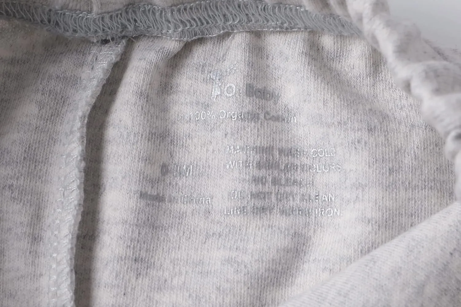O2 BABY Organic Cotton Unisex Baby Jogger Pants, 3-Pack Pull-on Bottoms, Newborn Leggings