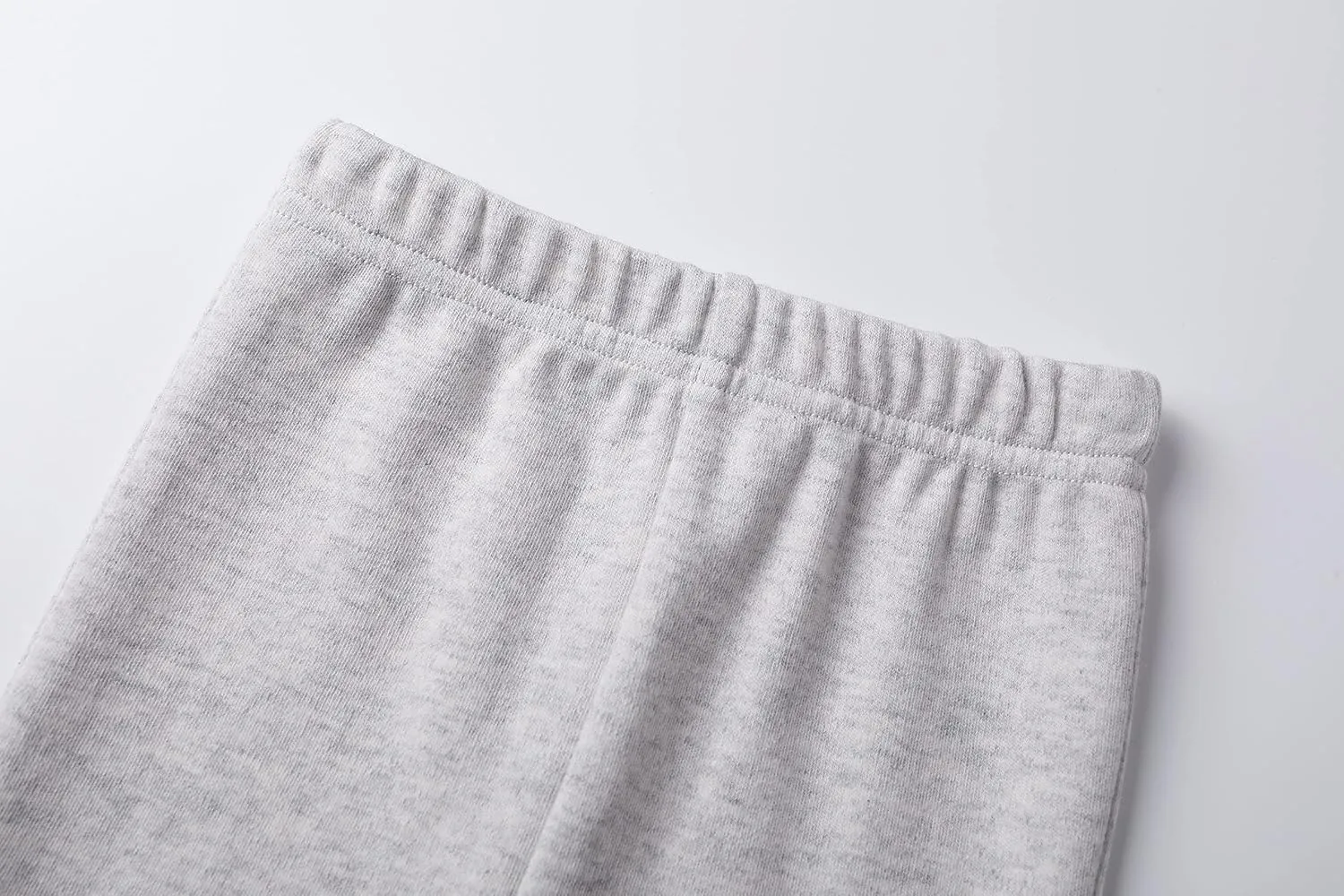 O2 BABY Organic Cotton Unisex Baby Jogger Pants, 3-Pack Pull-on Bottoms, Newborn Leggings