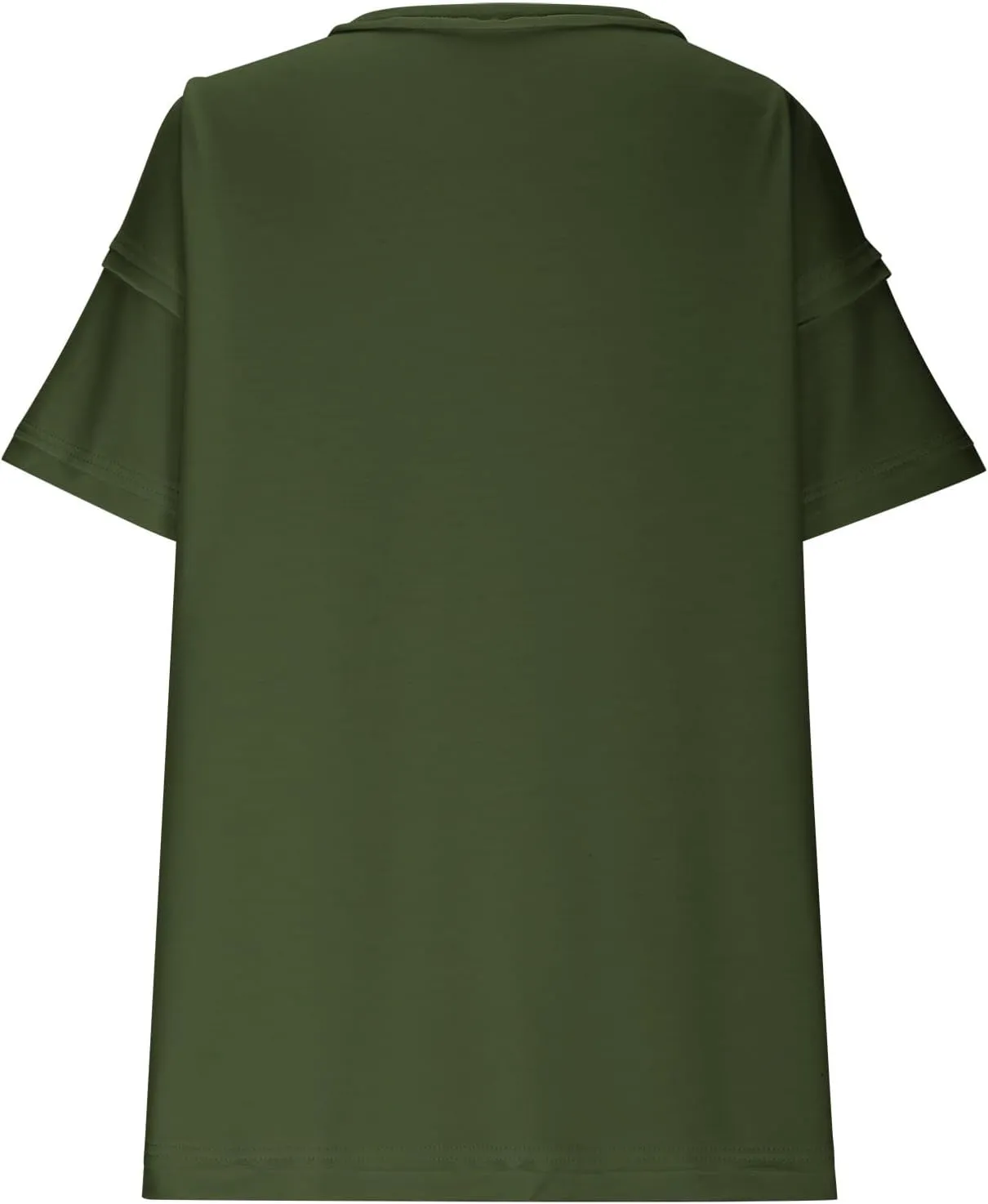 Plus Size Tops for Women Dressy Short Sleeve Split Oversized T-Shirts Casual Oversized Round Neck Tunic Shirt S-2XL