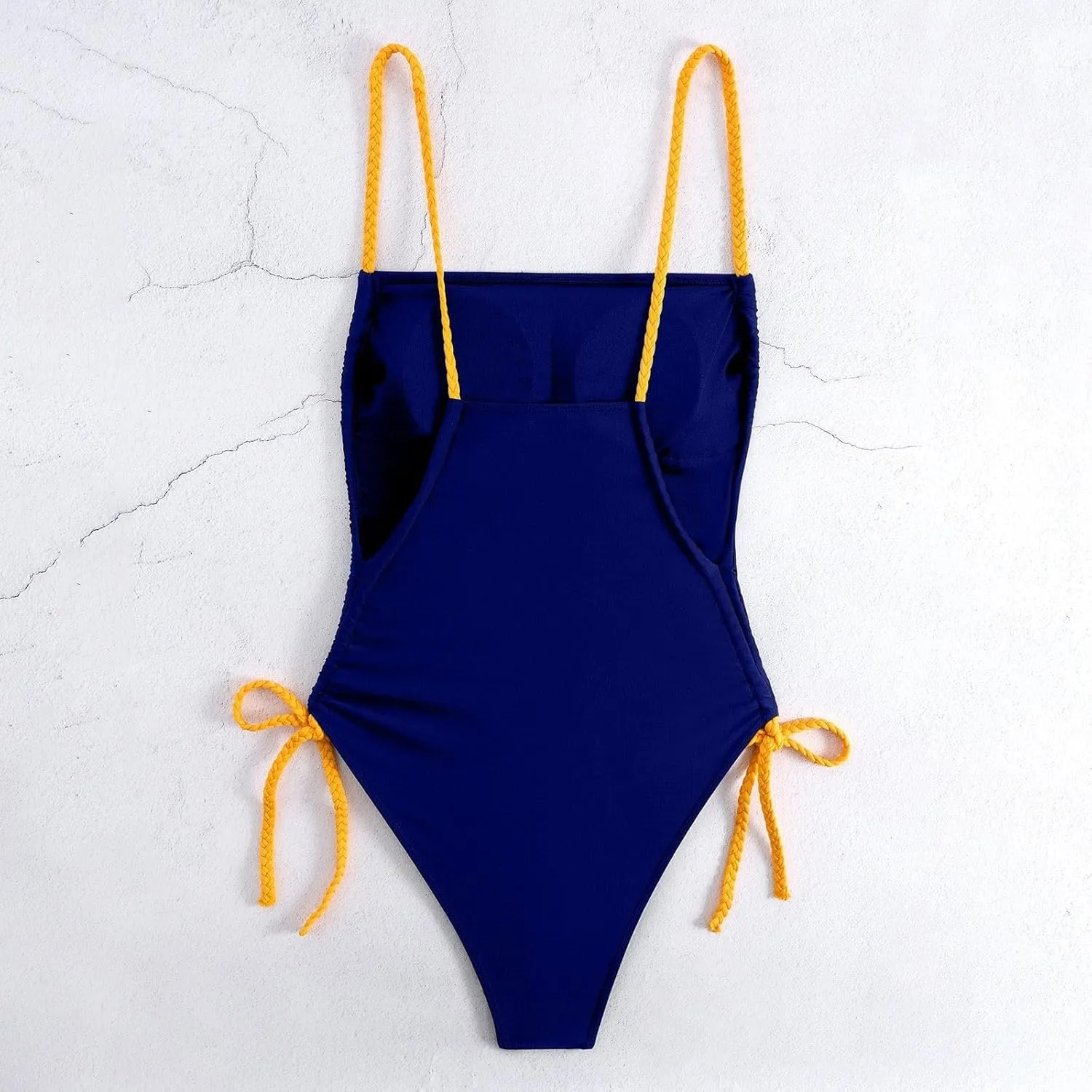 PTOLOCIF Sexy One Piece Swimsuit for Women Strapless Bandeau Bathing Suits Retro Bathing Suit Full Coverage Slimming Swimwear
