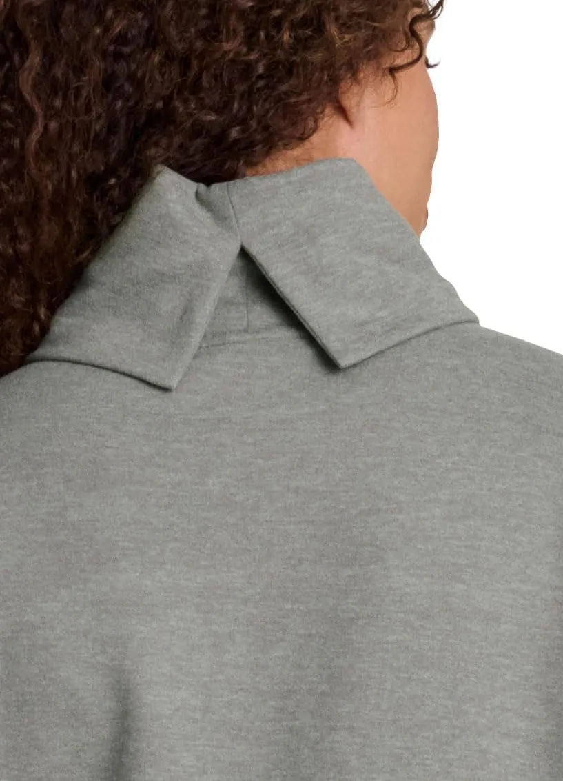 RBX Activewear Cowl Neck Sweater Dress for Women, Long Sleeve Lightweight Sweatshirt Dress Legging Friendly Tunic