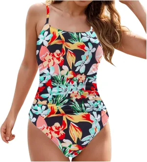 Split Bikini Women Gather Sexy Sling Backless Solid Split Swimsuit Swimsuit for Me