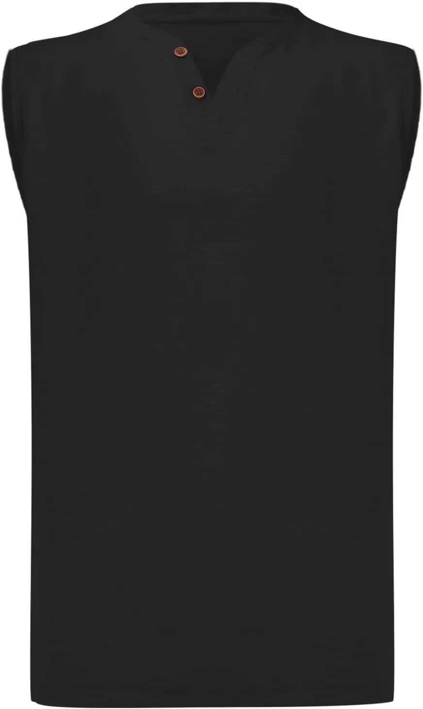 Summer Beach Tank Tops for Men V Neck Sleeveless Muscle Undershirts Solid Color Casual Tees Regular Fit Active Shirts