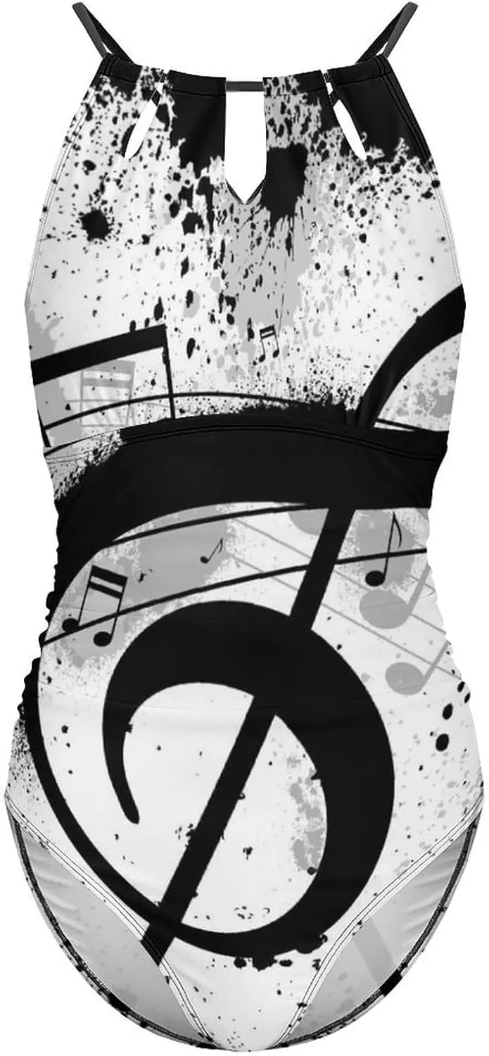 Supdreamc One Piece Swimsuit for All Women, Backless Swimwear Monokini Beachwear