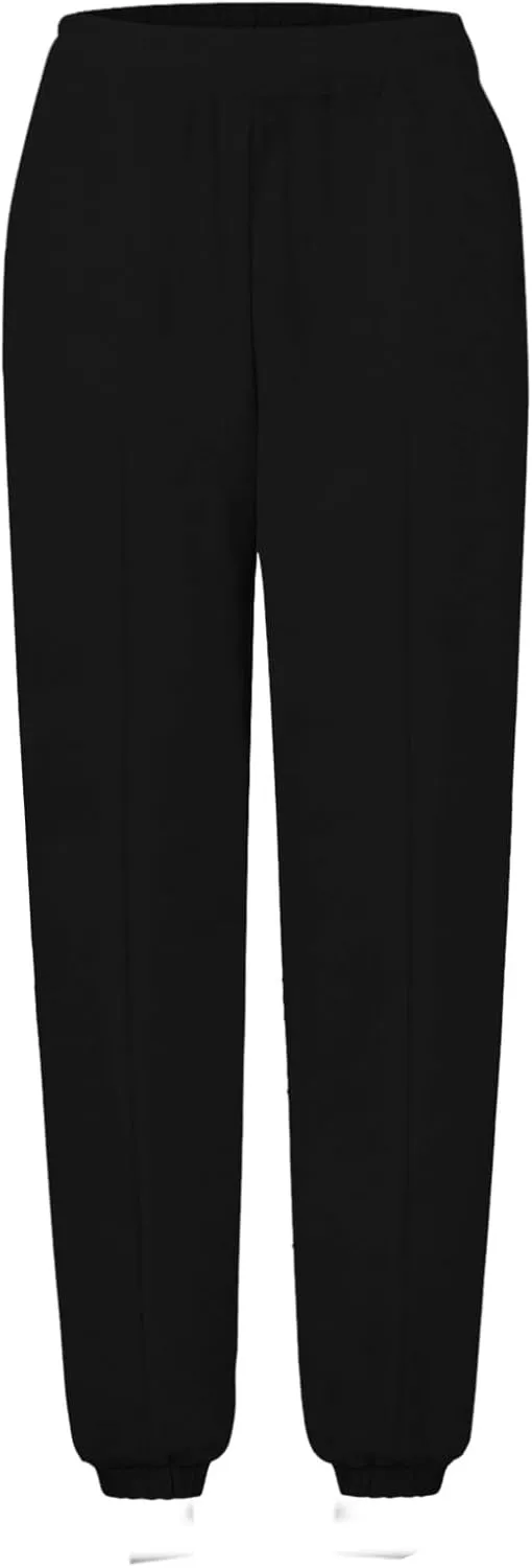Sweatpants Women High Waisted Sweatpants Workout Active Joggers Pants Baggy Lounge Bottoms Cinch Bottom Sweatpants