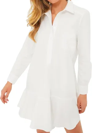 Tshirt Dress Women, Button Up Shirt Dresses with Pockets Round Neck Linen 2024 Oversized Dress, S,5XL