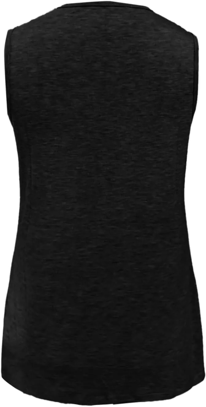 V Neck Tank Tops Women Casual Sleeveless Loose Fit Basic Fashion 2025 Summer Shirts