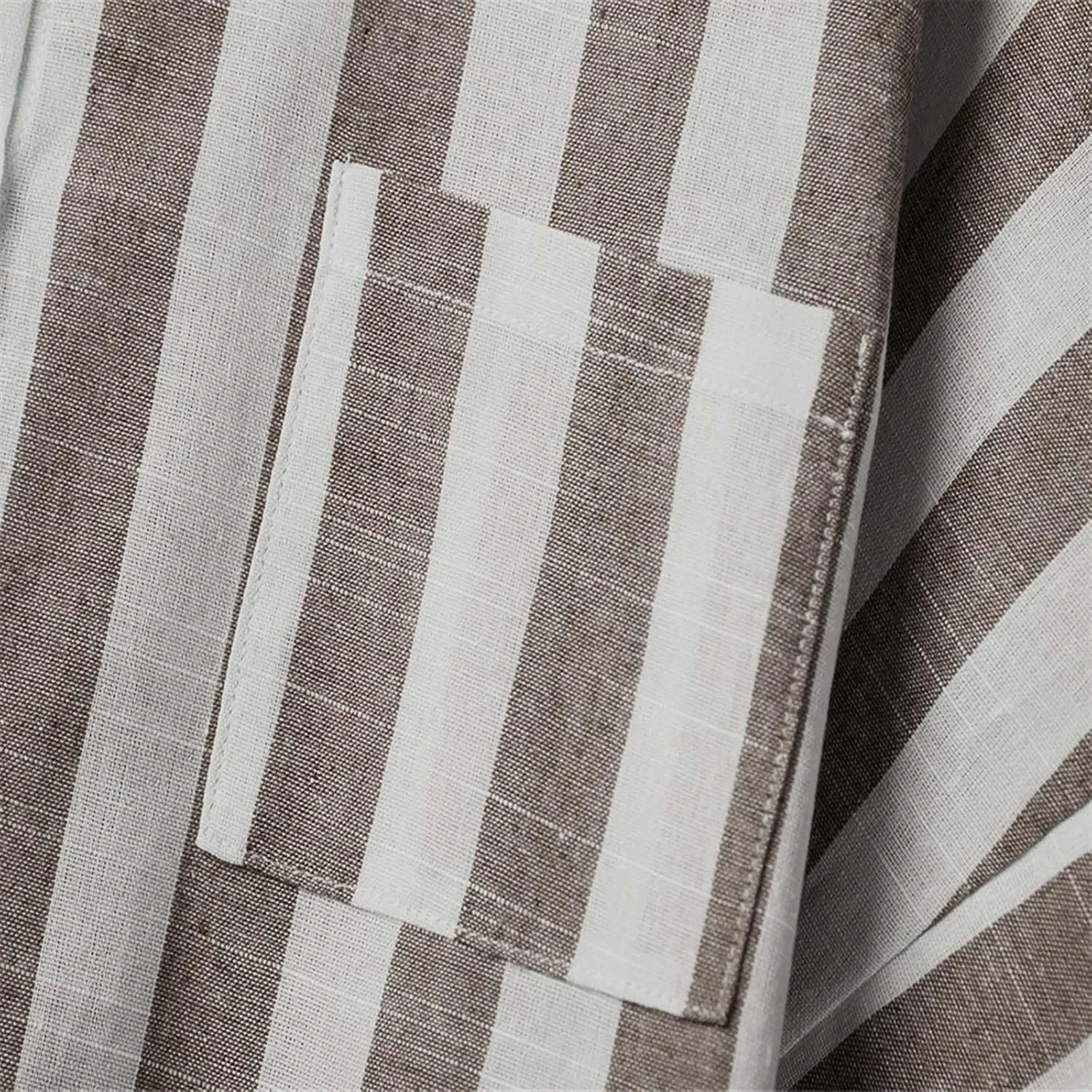 Women Button Down Striped Shirts Cotton Linen Summer Blouse Collared Short Sleeve Comfy Tops Work Office Wear Clothing