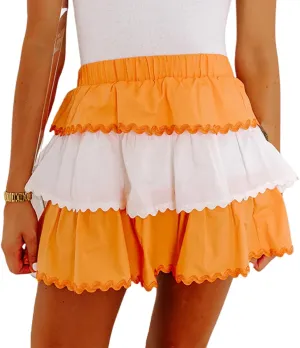 Women Men's Sissy Mini Skirt Y2k Gingham Plaid Lace Trim Pleated Short Skirt Ruffle Tiered Anime Skirts Halloween Cosplay