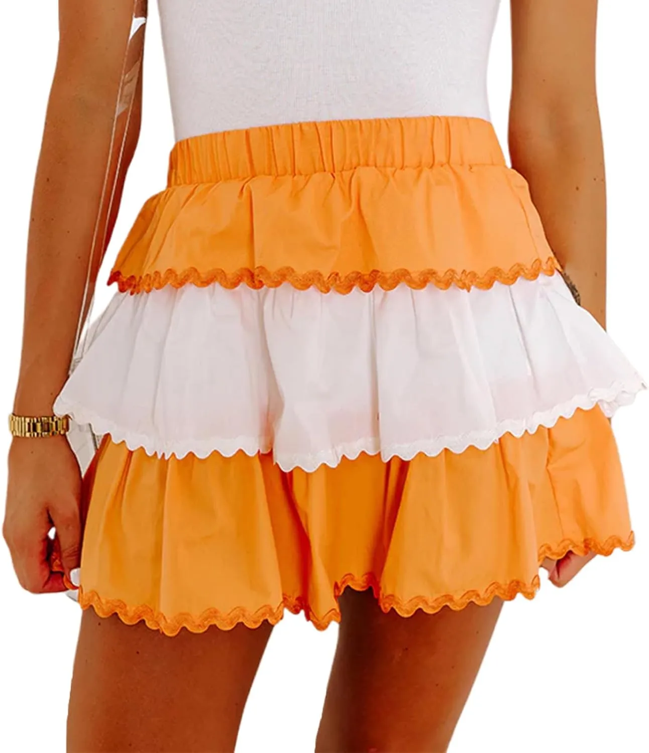 Women Men's Sissy Mini Skirt Y2k Gingham Plaid Lace Trim Pleated Short Skirt Ruffle Tiered Anime Skirts Halloween Cosplay