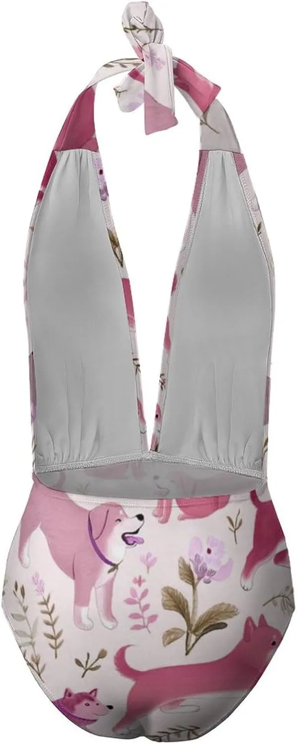 Women One Piece Swimsuit, Swimdress Monokini, Beachwear, Tankini Bikini