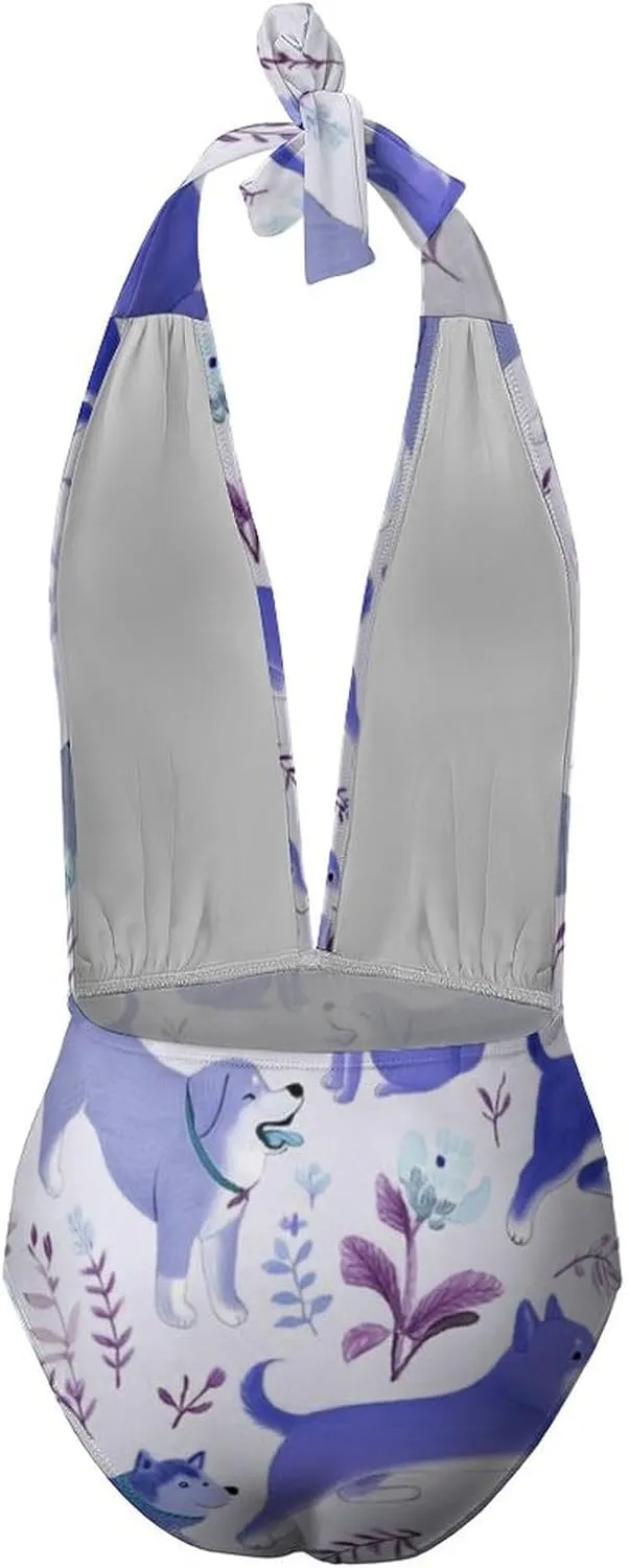 Women One Piece Swimsuit, Swimdress Monokini, Beachwear, Tankini Bikini