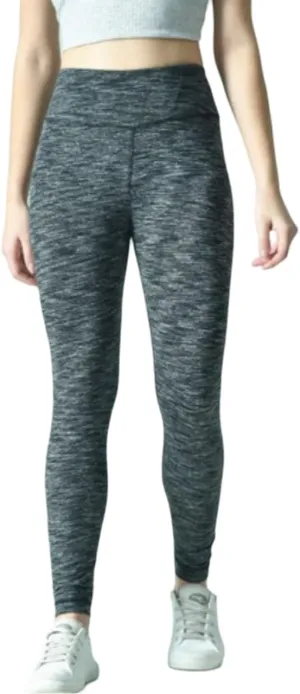 Women's High Waist Tights Soft Stretchy Full Length Leggings Pleated Workout Pants Butt Lift Running Bottoms