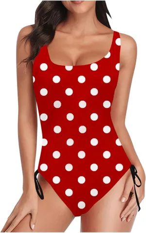 Women's One Piece Swimsuits Tummy Control Backless Cutout High Cut Bathing Suit Monokini Swimwear Monokinis Swim Suits