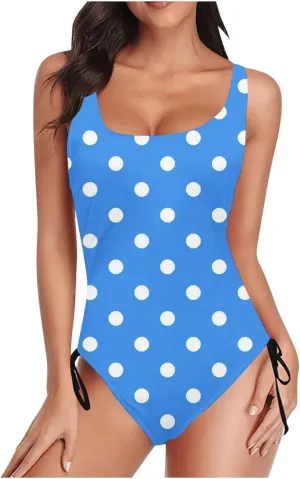 Women's One Piece Swimsuits Tummy Control Backless Cutout High Cut Bathing Suit Monokini Swimwear Monokinis Swim Suits