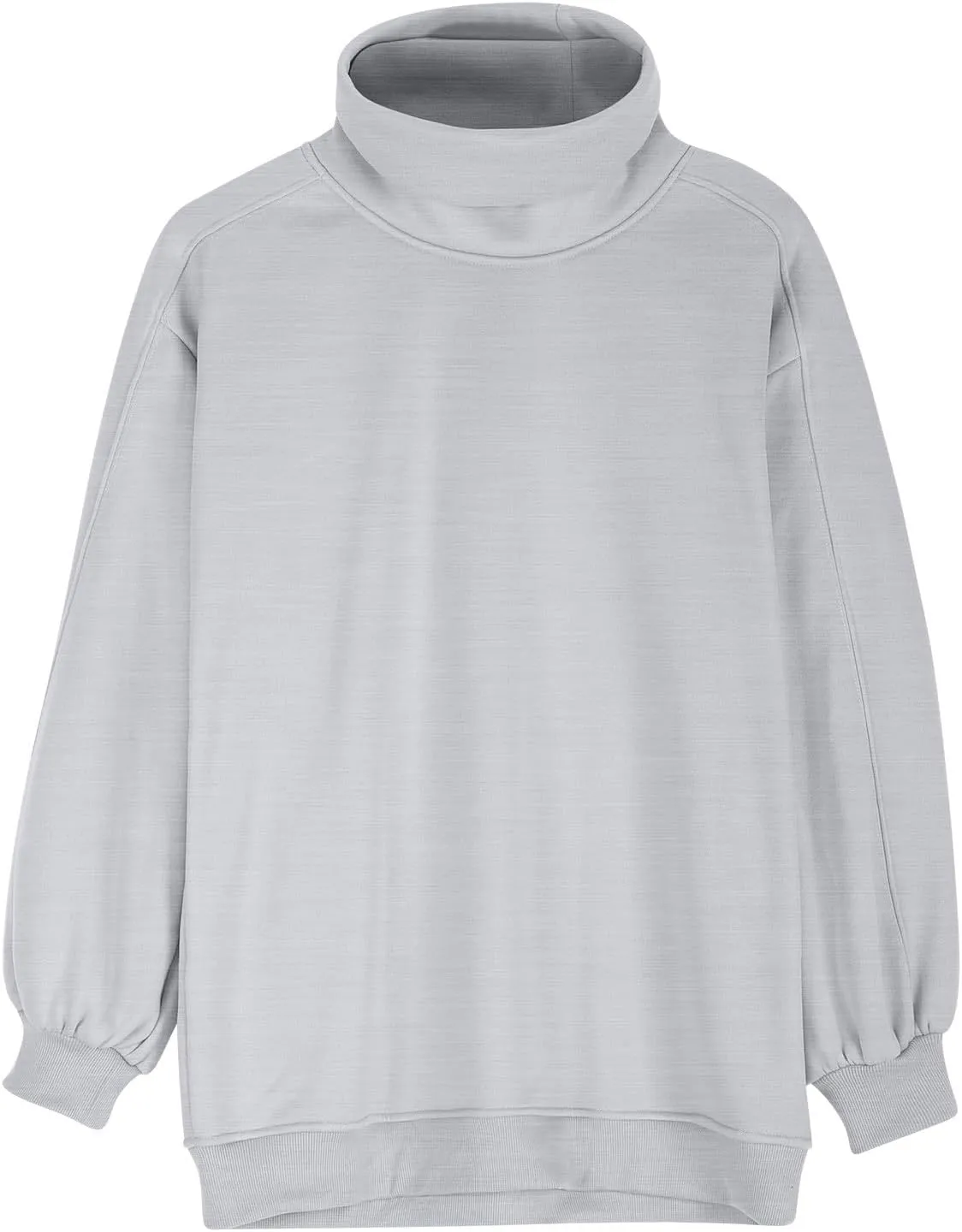 Women's Oversized Sweater Fleece Sweatshirts Long Sleeve Tunic Top Cowl Neck Casual Loose Fit Trendy Pullover Shirts