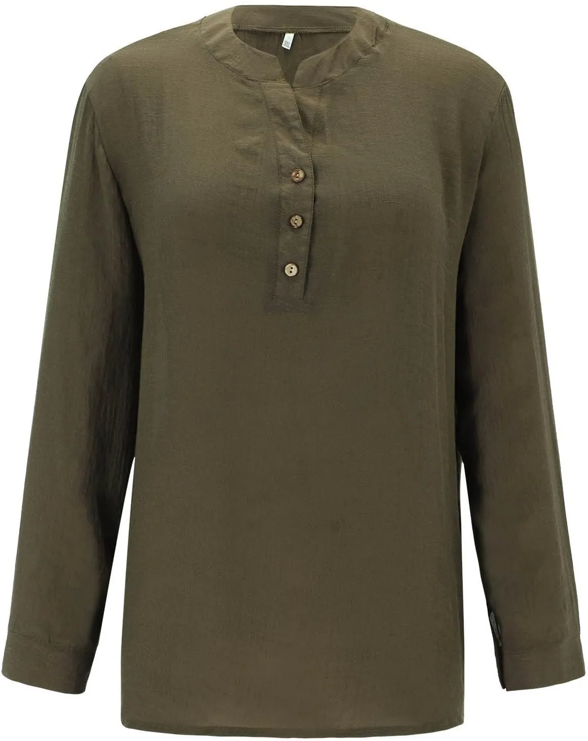 Womens Short Sleeve Linen Shirt Casual Crew Neck Dressy T-Shirt Plain Solid Loose Summer Tee Top