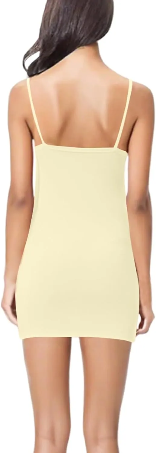 Women's Summer Halter Package Hip Short Dress U Neck Sexy Hottie Mini Dresses Sleeveless Sling Beach Dresses