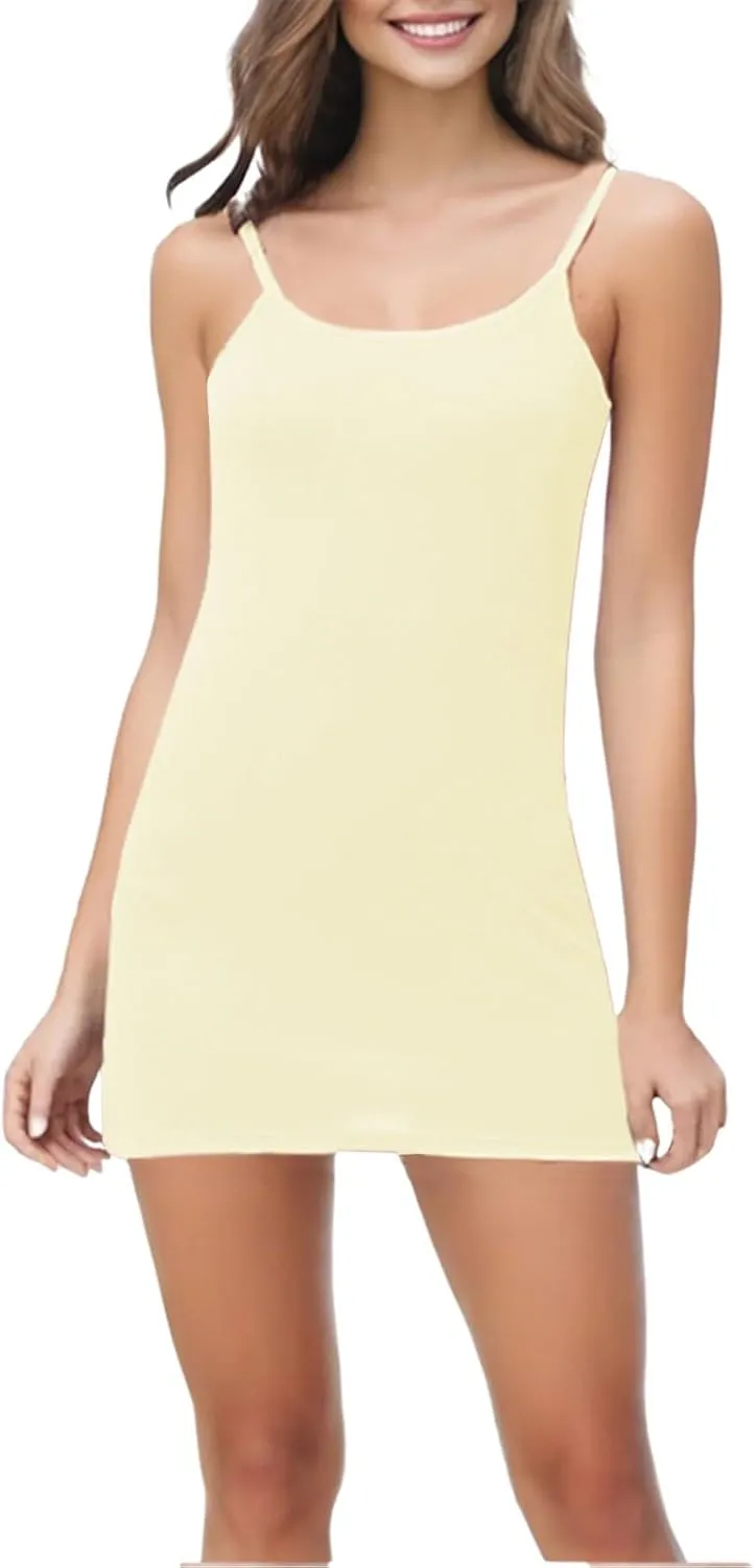 Women's Summer Halter Package Hip Short Dress U Neck Sexy Hottie Mini Dresses Sleeveless Sling Beach Dresses
