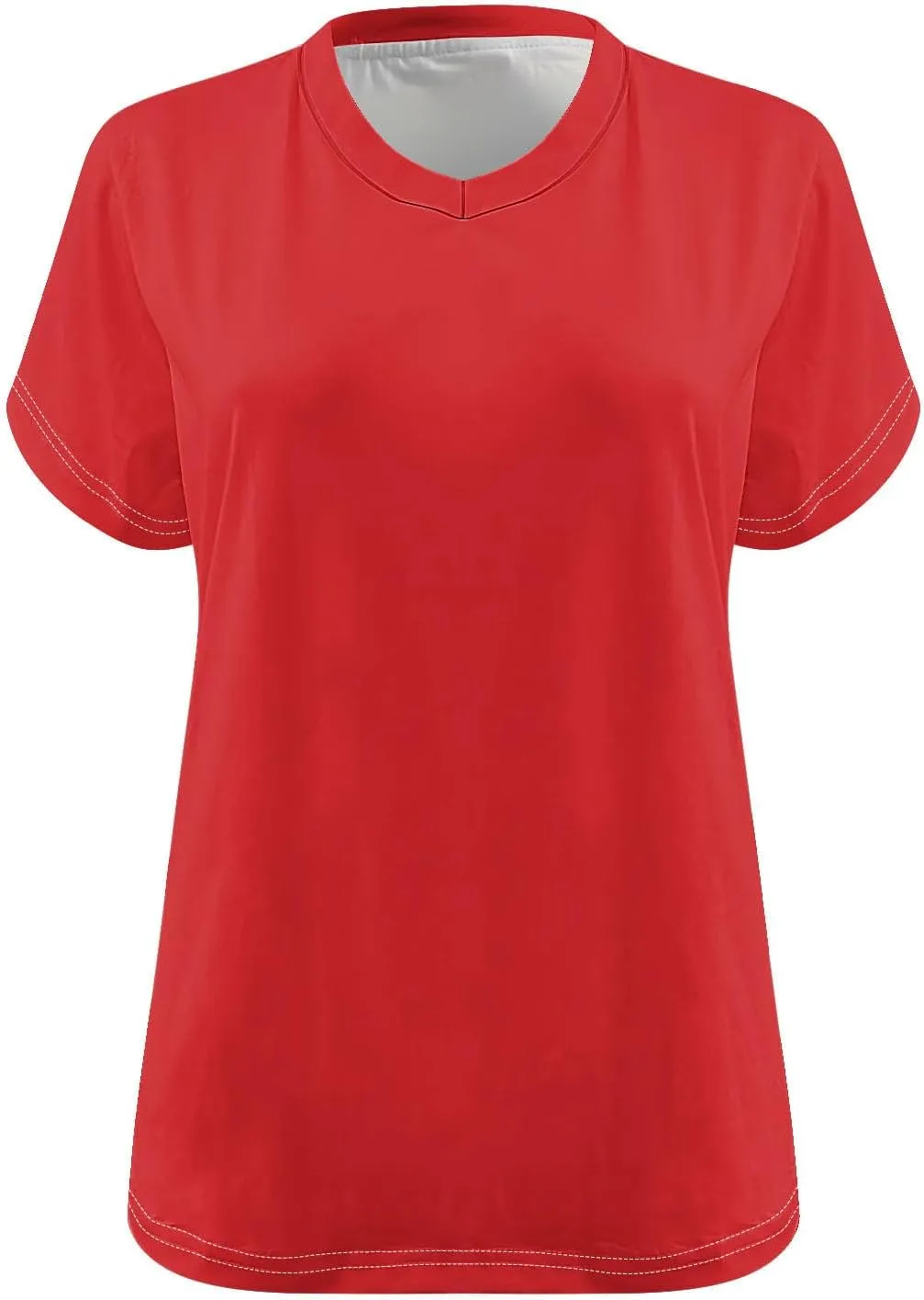 Women's T Shirt Womens Oversized Shirts Summer V Neck Tunic Tops Casual Loose Fit Workout Short Sleeve 2025 Beach Vacation