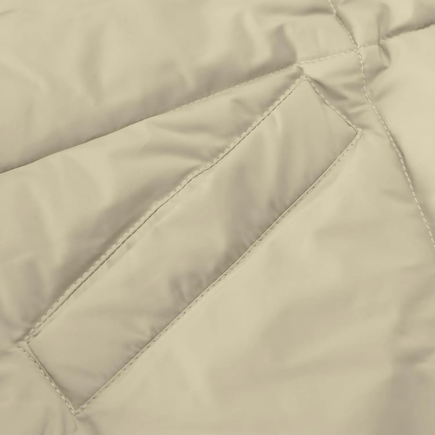 Womens Winter Puffer Jacket Warm Padded Wadded Jackets Zip Up Down Coats Quilted Puffy Outerwear Clothing