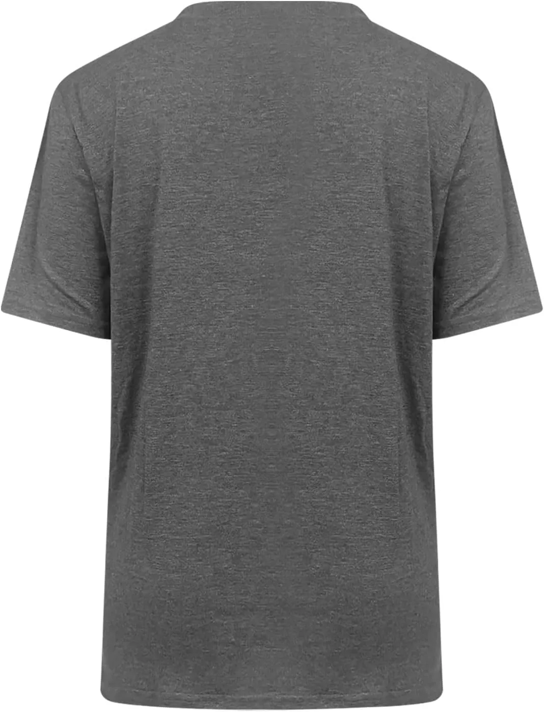 Womens Wrap Pleated Front T-Shirts Fashion Comfy Short Sleeve Tee Tops Casual Loose Fit Crewneck Solid Blouse Tunics
